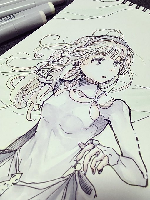 2年前くらいのさよ朝落書き。もう手元にないけど懐かしいな 2年前くらいのさよ朝落書き。もう手元にないけど懐かしいな