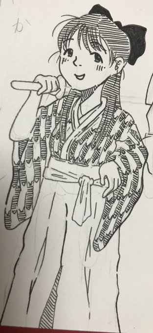 "この世界の片隅に"タッチではいからさんを描いたんだけど、あんまり様にならなかったから結局載せないことに決めて、だけどす "この世界の片隅に"タッチではいからさんを描いたんだけど、あんまり様にならなかったから結局載せないことに決めて、だけどす