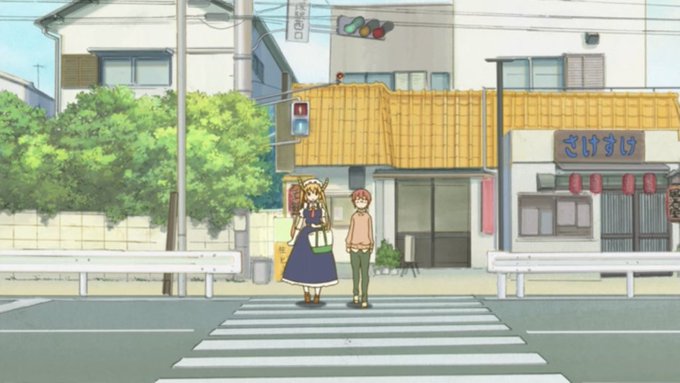 小林さんちのメイドラゴン 聖地巡礼その41.2 越谷駅西口からすぐの所3.4 トールがひったくり犯を捕まえた後に手を繋い 小林さんちのメイドラゴン 聖地巡礼その41.2 越谷駅西口からすぐの所3.4 トールがひったくり犯を捕まえた後に手を繋い