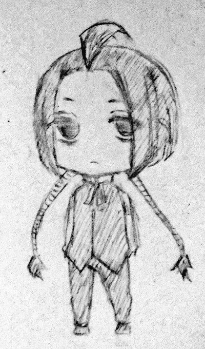 授業中に描いた落書き。あと描いた紙が良くなかったのか何か汚いな…#イラスト #落書き #双星の陰陽師 #天若清弦 授業中に描いた落書き。あと描いた紙が良くなかったのか何か汚いな…#イラスト #落書き #双星の陰陽師 #天若清弦