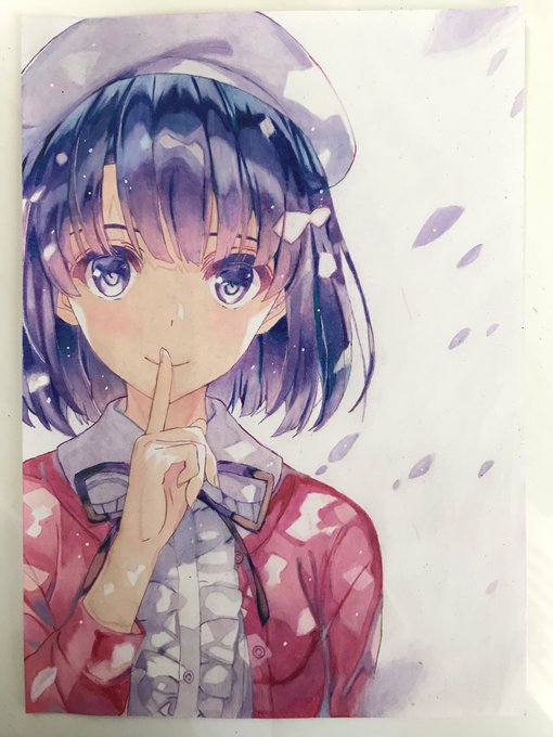 加藤恵#加藤恵#冴えない彼女の育て方#冴えカノ#安野希世乃#イラスト #絵 #drawing 加藤恵#加藤恵#冴えない彼女の育て方#冴えカノ#安野希世乃#イラスト #絵 #drawing