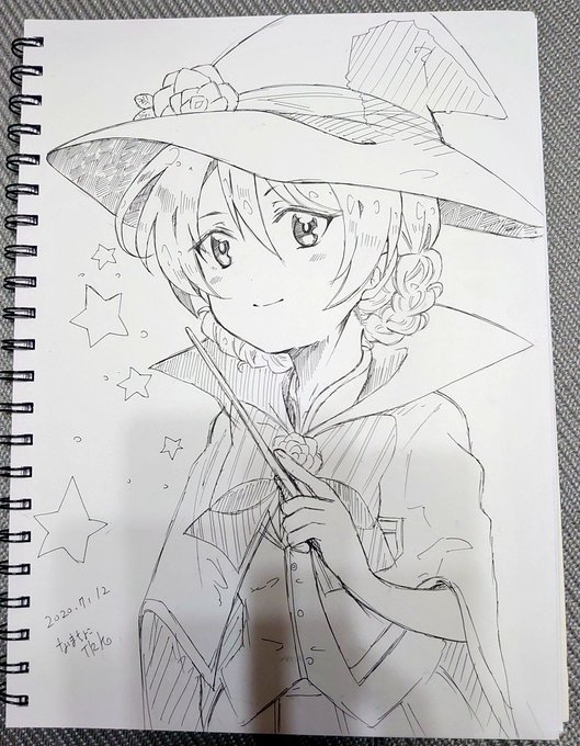 魔法使いダージリン様の落書き~#ガルパン#garupan 魔法使いダージリン様の落書き~#ガルパン#garupan