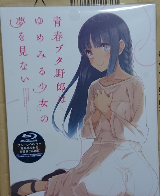 だいぶ遅くなったけど青ブタの映画の円盤購入した だいぶ遅くなったけど青ブタの映画の円盤購入した