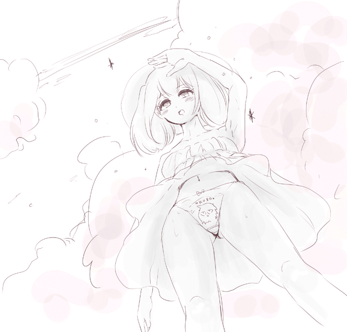 夏だ!コミケだ!ぱんちらだ! #わたモテ #watamote 夏だ!コミケだ!ぱんちらだ! #わたモテ #watamote