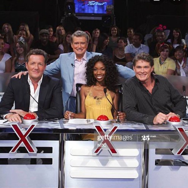 Here’s another awesome picture he was the first host of #AGT  #RegisPhilbin 