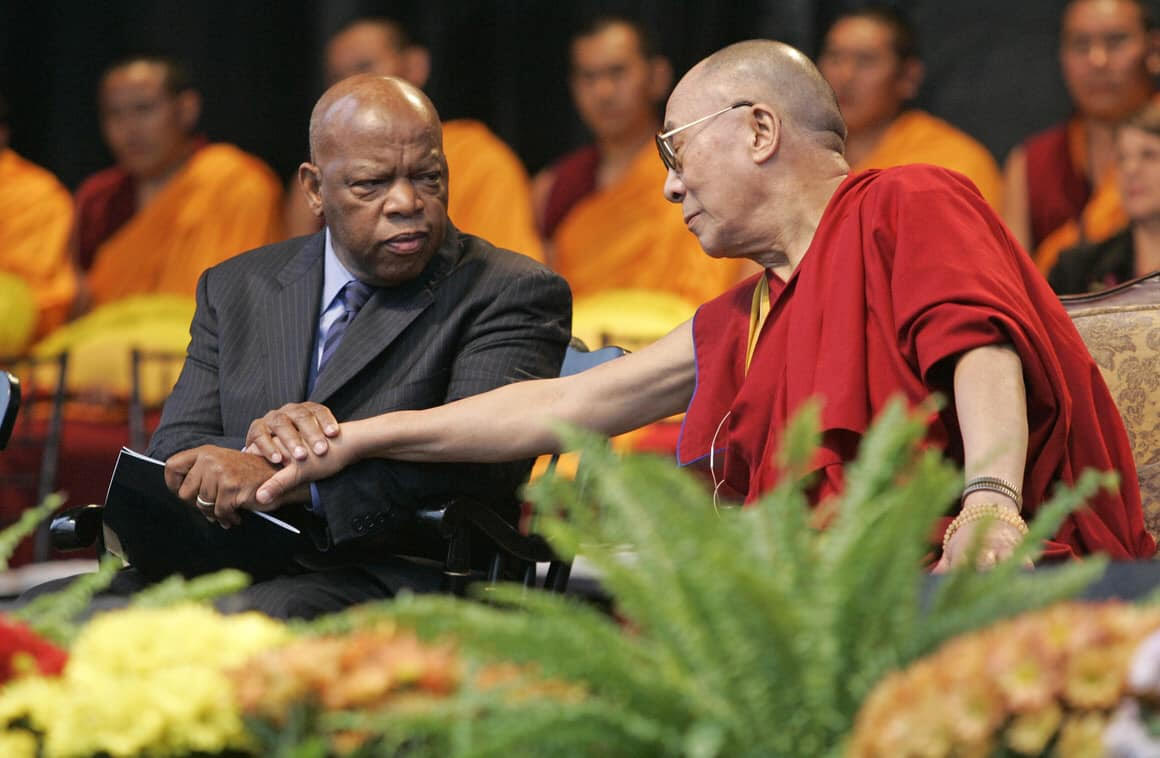 His Holiness the Dalai Lama's statement on the passing of Congressman John Lewis, USA.  