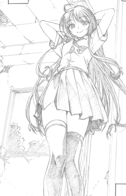 はがないの夜空。同人誌用に描いたモノ。夜空ファンが声を上げてくれたので過去絵で支援。 はがないの夜空。同人誌用に描いたモノ。夜空ファンが声を上げてくれたので過去絵で支援。