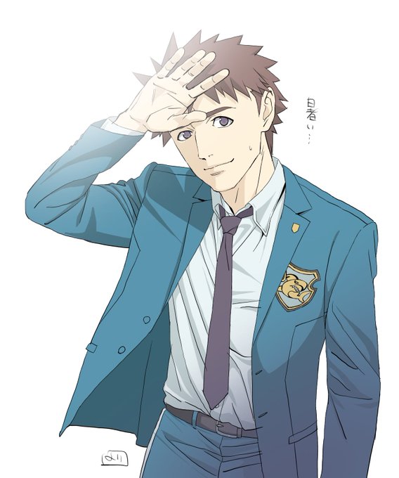 ドライブヘッドの黒江田くんです。きっと制服を着ることもあるでしょう。 ドライブヘッドの黒江田くんです。きっと制服を着ることもあるでしょう。