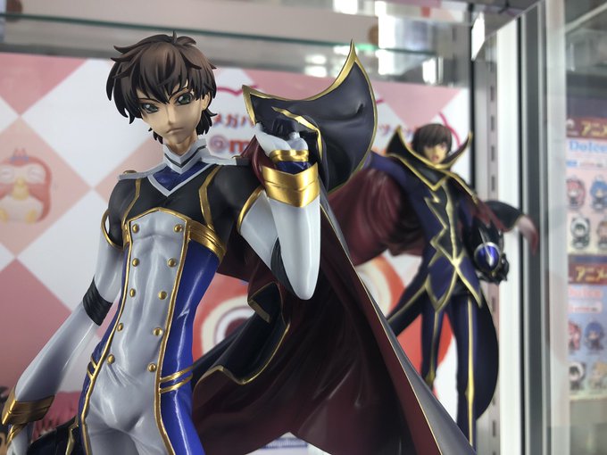 【#コードギアス】限定品G.E.M.「枢木スザク パイロットVer. 」彩色原型をアニメイト秋葉原5F展示中❗️体にフィ 【#コードギアス】限定品G.E.M.「枢木スザク パイロットVer. 」彩色原型をアニメイト秋葉原5F展示中❗️体にフィ