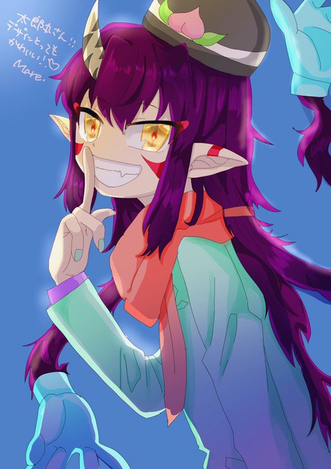 太郎丸さんを描かせていただきましたっ!デザイン鬼かわいい妖怪さん😈💓同じ人外さんとしてデビューとっても楽しみでワクワクし 太郎丸さんを描かせていただきましたっ!デザイン鬼かわいい妖怪さん😈💓同じ人外さんとしてデビューとっても楽しみでワクワクし