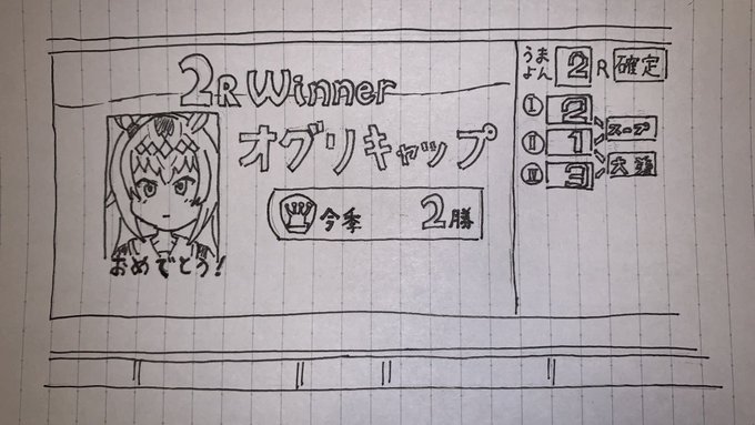 確定後ターフビジョンに勝ちウマ娘が出るやつ 確定後ターフビジョンに勝ちウマ娘が出るやつ