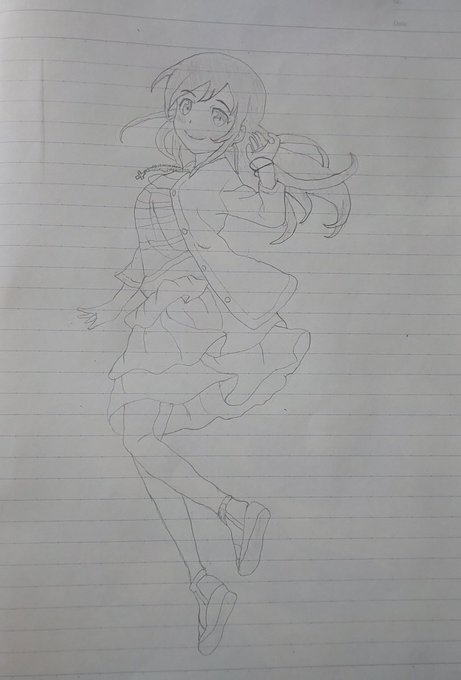 俺妹のあやせちゃん描いてみたww 俺妹のあやせちゃん描いてみたww