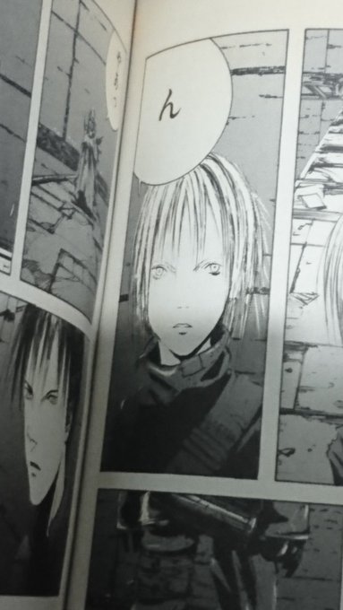 BLAME!って第一刷(一枚目)だと最初の台詞違うんだよね昔BLAME!検定で困惑した覚えがある BLAME!って第一刷(一枚目)だと最初の台詞違うんだよね昔BLAME!検定で困惑した覚えがある