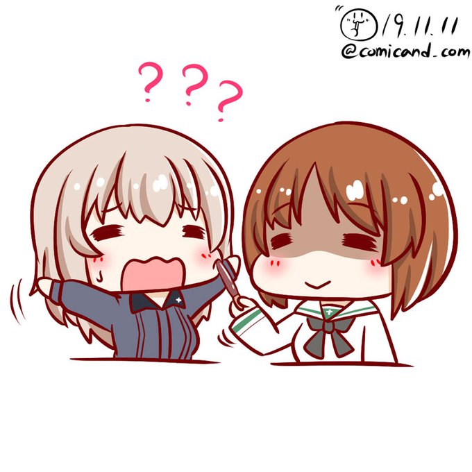 #インターネットお絵描きマン1人展たまにガルパンワンドロにも参加しています( ˘ω˘ )#ガルパン #ガールズアンドパン #インターネットお絵描きマン1人展たまにガルパンワンドロにも参加しています( ˘ω˘ )#ガルパン #ガールズアンドパン
