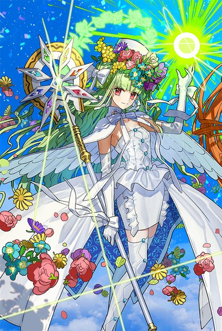 【純白の聖女フェス キャラ紹介】純白の聖女 リリス騎士(聖) (CV: #佐倉綾音 / 絵:ワダアルコ)「最後の最期まで 【純白の聖女フェス キャラ紹介】純白の聖女 リリス騎士(聖) (CV: #佐倉綾音 / 絵:ワダアルコ)「最後の最期まで