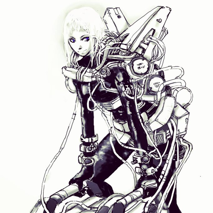 とりあえず完成。いろいろ誤魔化してますが勉強になります模写。#シボ #BLAME#お絵かき好きさんと繋がりたい とりあえず完成。いろいろ誤魔化してますが勉強になります模写。#シボ #BLAME#お絵かき好きさんと繋がりたい