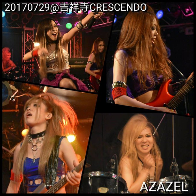 3年前の昨日はAZAZELライブ、この頃はみんなへそ出し。#空也ファイト#AZAZEL#何故かいつも気付くのが一日遅れる 3年前の昨日はAZAZELライブ、この頃はみんなへそ出し。#空也ファイト#AZAZEL#何故かいつも気付くのが一日遅れる