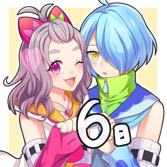 【発売カウントダウン④】ブイブイブイテューヌ発売まで…あと6日!陽キャ×陰キャコンビ「マウリ」と「キリ」の仲良し2ショッ 【発売カウントダウン④】ブイブイブイテューヌ発売まで…あと6日!陽キャ×陰キャコンビ「マウリ」と「キリ」の仲良し2ショッ