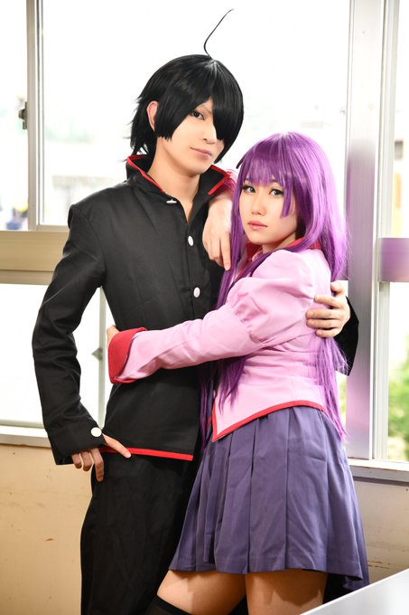 【コスプレ】『物語シリーズ』阿良々木暦🦇:みゅーミュー戦場ヶ原ひたぎ🦀:しゅんすけ📸:キニョさん 【コスプレ】『物語シリーズ』阿良々木暦🦇:みゅーミュー戦場ヶ原ひたぎ🦀:しゅんすけ📸:キニョさん