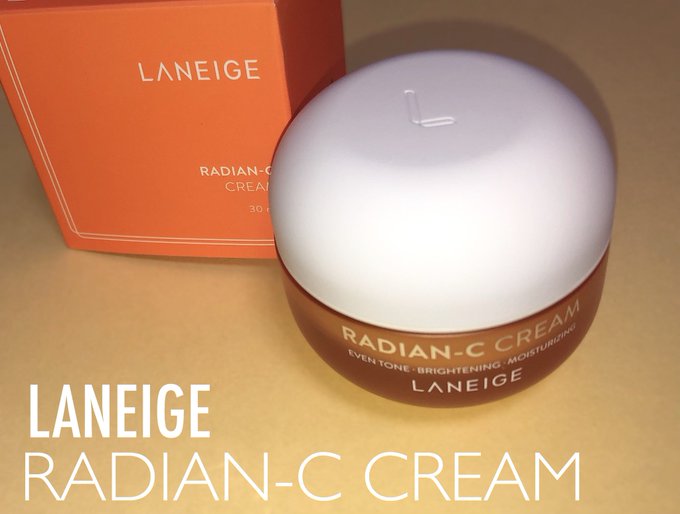 QOO10様より#LANEIGE のラディアンCクリームをお試しさせていただきました。潜在シミにもアプローチ💕紫外線やブ QOO10様より#LANEIGE のラディアンCクリームをお試しさせていただきました。潜在シミにもアプローチ💕紫外線やブ