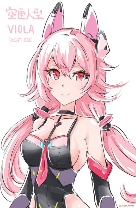 BEATLESS原作の新しいスマホゲーが出るそうで、キャラが可愛かったのでつい勢いで描いてしまったVIOLAちゃん#空匣 BEATLESS原作の新しいスマホゲーが出るそうで、キャラが可愛かったのでつい勢いで描いてしまったVIOLAちゃん#空匣