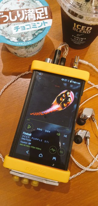 追記😊🎧🎶 A8000 ドラムも良いです🥁‼️ ディープ・パープル 「 ファイアボール 」のオープニングは機械の駆動音( 追記😊🎧🎶 A8000 ドラムも良いです🥁‼️ ディープ・パープル 「 ファイアボール 」のオープニングは機械の駆動音(