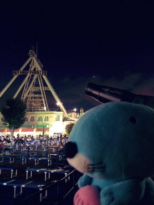 こんばんは!"ボク"です!今から右の黒い大砲に乗ってFLYING PIRATESに行ってきます❗️♪( ´▽`)✨うわぁ こんばんは!"ボク"です!今から右の黒い大砲に乗ってFLYING PIRATESに行ってきます❗️♪( ´▽`)✨うわぁ