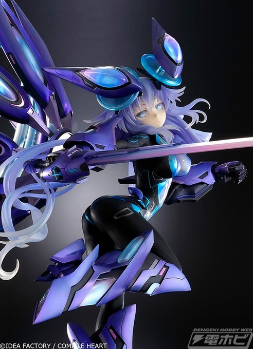 \予約受付中/『新次元ゲイム #ネプテューヌ VII』ネクストパープルフィギュアが再販!プロセッサユニットは着脱可能!電 \予約受付中/『新次元ゲイム #ネプテューヌ VII』ネクストパープルフィギュアが再販!プロセッサユニットは着脱可能!電