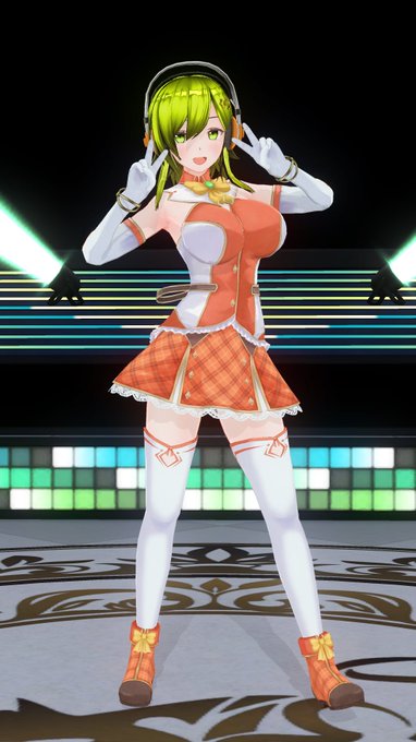 前に作ったキャラ再現シリーズ再調整版。GUMI(VOCALOID)松坂さとう(ハッピーシュガーライフ)東山まい(デスエン 前に作ったキャラ再現シリーズ再調整版。GUMI(VOCALOID)松坂さとう(ハッピーシュガーライフ)東山まい(デスエン