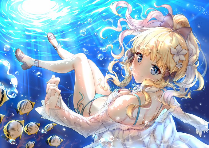水着サレン #超異域公主連結 #プリンセスコネクト!Re:Dive #プリンツ・オイゲン 水着サレン #超異域公主連結 #プリンセスコネクト!Re:Dive #プリンツ・オイゲン