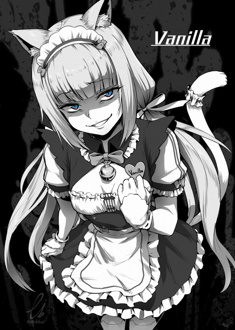 ねこぱらのバニラさんを描きました!#ネコぱら - skeb \ Commission - ねこぱらのバニラさんを描きました!#ネコぱら - skeb \ Commission -