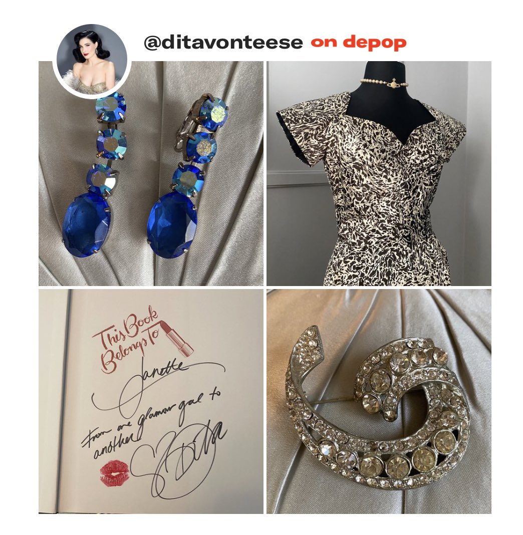 For those interested, nearly everything is marked down in the @depop shop today:  
