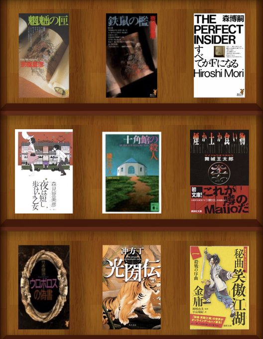 ベスト9選京極夏彦さんは好きというより崇拝✨綾辻さんは私のミステリ好きの原点な作家さん、「すべてがFになる」私の天才のイ ベスト9選京極夏彦さんは好きというより崇拝✨綾辻さんは私のミステリ好きの原点な作家さん、「すべてがFになる」私の天才のイ