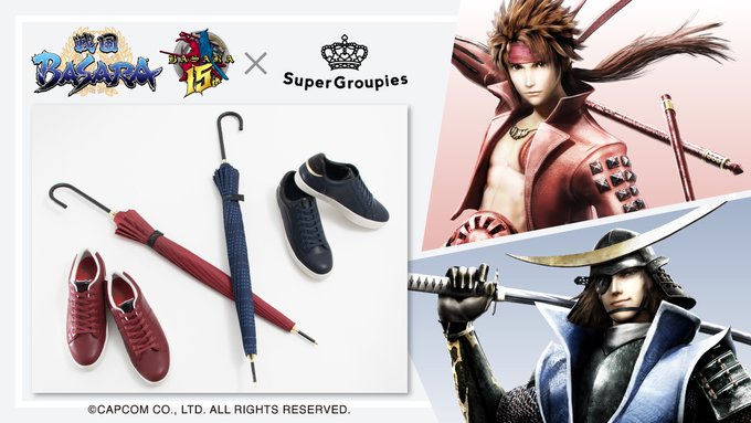 ⚠ ご予約締め切り 8/11(火)12:00まで ⚠『戦国BASARA』より、スニーカーと傘の全4種のご予約受付が間もな ⚠ ご予約締め切り 8/11(火)12:00まで ⚠『戦国BASARA』より、スニーカーと傘の全4種のご予約受付が間もな