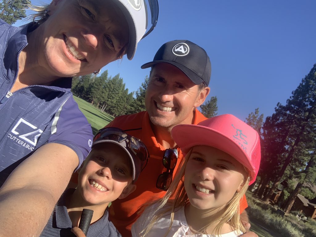 A little family 9 holes. ❤️@JMikeMcGee #oldgreenwood @CallawayGolf @CutterandBuck 