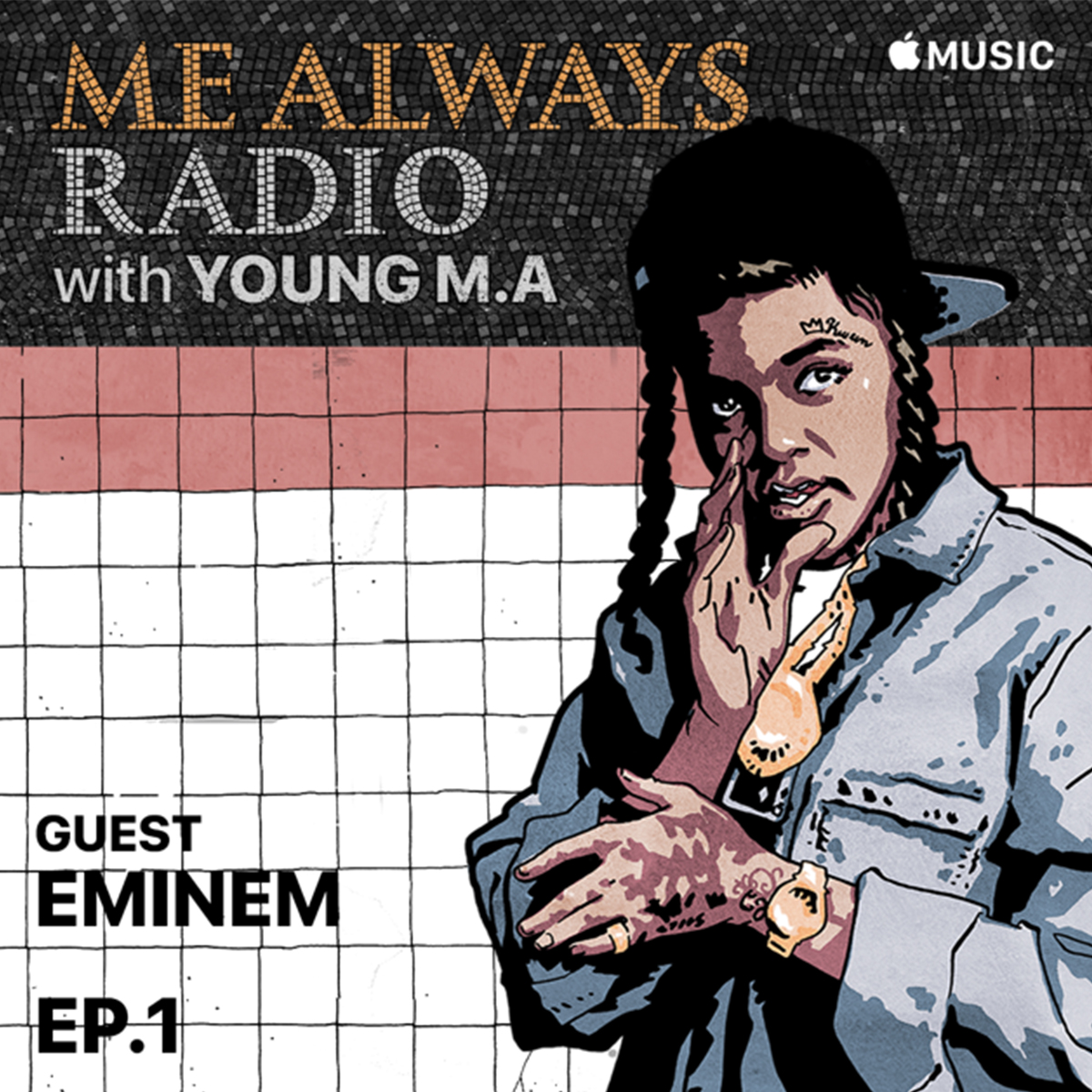 Honored to be @YoungMAMusic’s first guest on her new radio show- check it out! @applemusic  