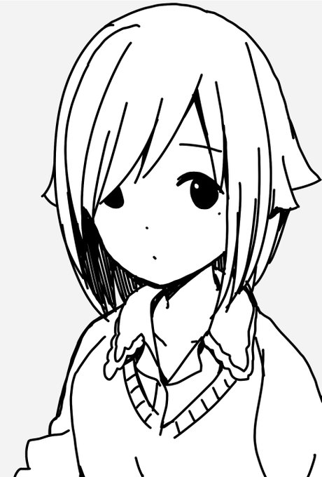 なこの分け目をかえてみた。#ぼっち生活 なこの分け目をかえてみた。#ぼっち生活