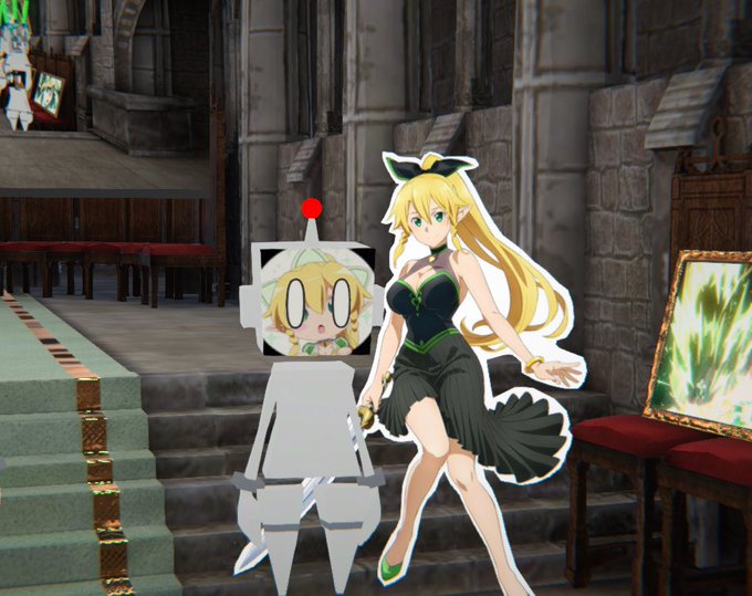 気になって、少し行ってみた!リーファ部屋良き!担当したカットもあったw#sao_anime #cluster 気になって、少し行ってみた!リーファ部屋良き!担当したカットもあったw#sao_anime #cluster