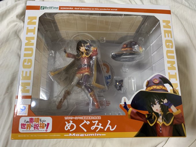 >RT「このすば」のめぐみんの魅力は黒髪なところにもあると思うんだ。フィギュアはほとんど売ったけど、お気に入りなの >RT「このすば」のめぐみんの魅力は黒髪なところにもあると思うんだ。フィギュアはほとんど売ったけど、お気に入りなの