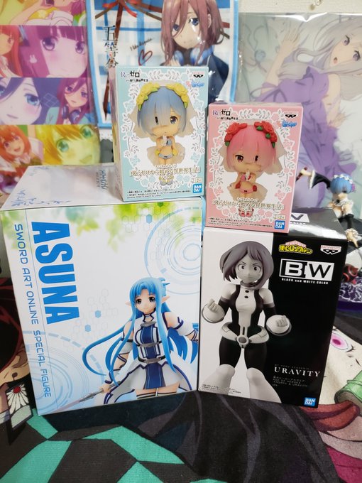 たんたんたんじろう!戦利品です。炭治郎は、いません!結構がんばりました!#ヒロアカ#リゼロ#SAO たんたんたんじろう!戦利品です。炭治郎は、いません!結構がんばりました!#ヒロアカ#リゼロ#SAO