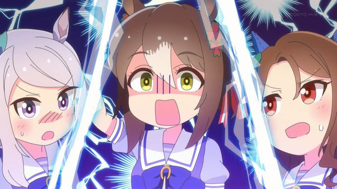 #うまよん 6話スペちゃん達は大盛ラーメン🍜だったのに、マックイーンやファインモーションらお嬢様方は優雅なランチで、これ #うまよん 6話スペちゃん達は大盛ラーメン🍜だったのに、マックイーンやファインモーションらお嬢様方は優雅なランチで、これ