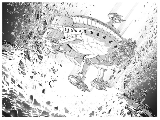 『機動戦士ガンダム サンダーボルト 第139話』ついにルナツー内部から解き放たれたブラウ・ブロ。なんだか、メガ粒子砲の威 『機動戦士ガンダム サンダーボルト 第139話』ついにルナツー内部から解き放たれたブラウ・ブロ。なんだか、メガ粒子砲の威