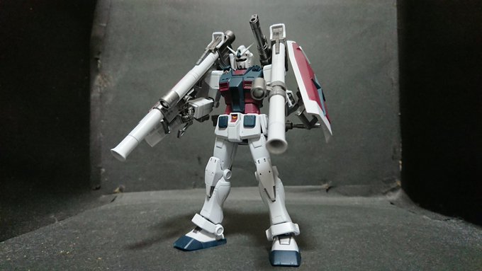 hgオリジンガンダムをサンダーボルトのフルアーマーガンダム風に塗装してみました!!(墨入れなんかはこれから)試しにシール hgオリジンガンダムをサンダーボルトのフルアーマーガンダム風に塗装してみました!!(墨入れなんかはこれから)試しにシール