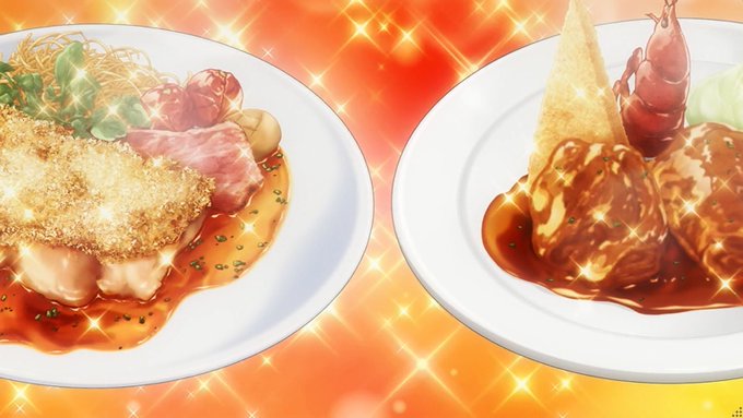 #食戟のソーマ 豪の皿 7話創真とサージェのクリスマスケーキ対決は普通に前座か。で、本編は朝陽と司の対決。だが…朝陽の茶 #食戟のソーマ 豪の皿 7話創真とサージェのクリスマスケーキ対決は普通に前座か。で、本編は朝陽と司の対決。だが…朝陽の茶