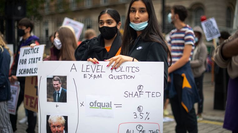 A-level exam results fury grows as Ofqual suddenly suspends appeals policy
 