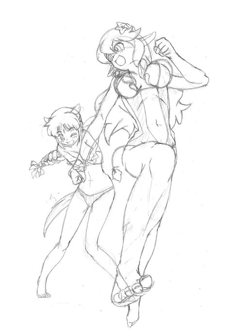 三つ編みにして描き直ししかし、ウマたんの手も胸も全然見えなくなるという罠#えとたま 三つ編みにして描き直ししかし、ウマたんの手も胸も全然見えなくなるという罠#えとたま