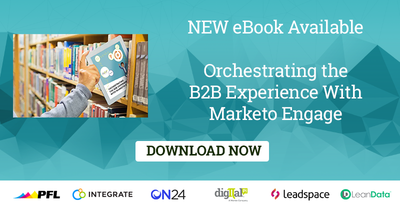digitalpi: NEW RELEASE 🎉 Orchestrating the B2B Experience with #Marketo Engage https://t.co/wBMymkWfkA #mktgnation https://t.co/XqisI3pgux