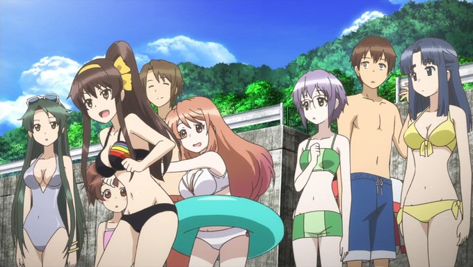 長門有希ちゃんの消失15話!孤島・セミ取りやらエンドレスエイトの懐かしいネタが満載!海で妹のドロップキックでキョンと長門 長門有希ちゃんの消失15話!孤島・セミ取りやらエンドレスエイトの懐かしいネタが満載!海で妹のドロップキックでキョンと長門