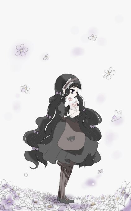 #ハードゴアアリス #魔法少女育成計画 #まほいく #イラストあの構図で描きたくなったので描いてみたアリスさん #ハードゴアアリス #魔法少女育成計画 #まほいく #イラストあの構図で描きたくなったので描いてみたアリスさん