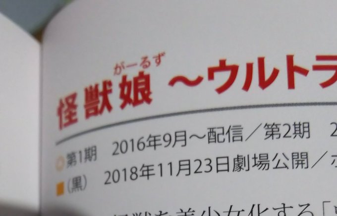 勝手に怪獣娘(かいじゅうむすめ)って呼んでたけど正確には怪獣娘(かいじゅうがーるず)なんだな🤔 ずっと間違えて覚えてたわ 勝手に怪獣娘(かいじゅうむすめ)って呼んでたけど正確には怪獣娘(かいじゅうがーるず)なんだな🤔 ずっと間違えて覚えてたわ